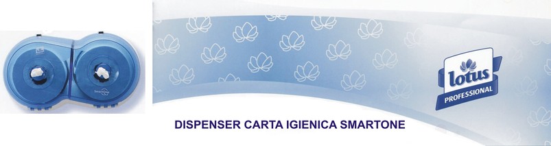 SmartOne Mini Double Dispenser Carta igienica intercalata